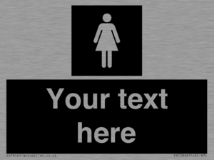 Custom information: black panel female